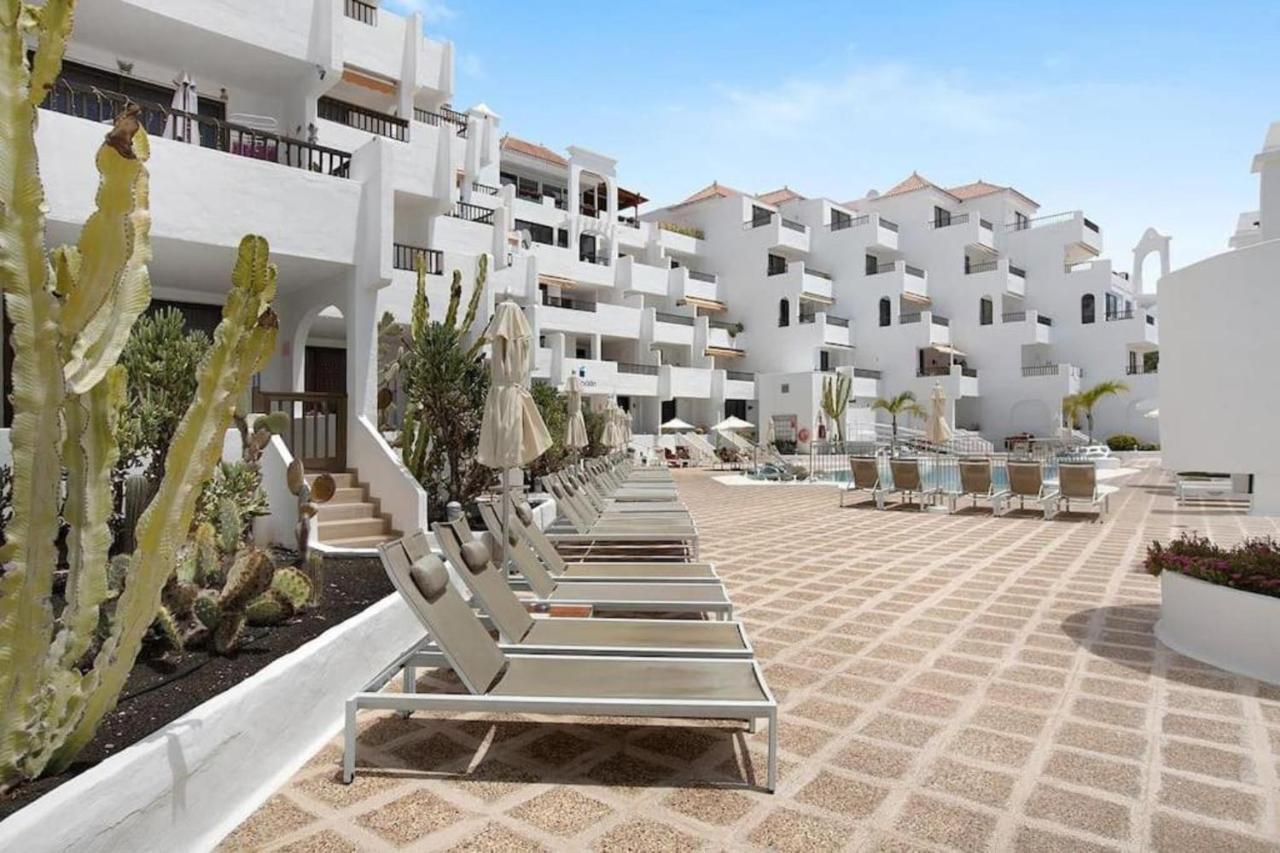Penthouse Sea View Jacuzzy Terrace & Pool Apartment Playa Feñabe Bagian luar foto