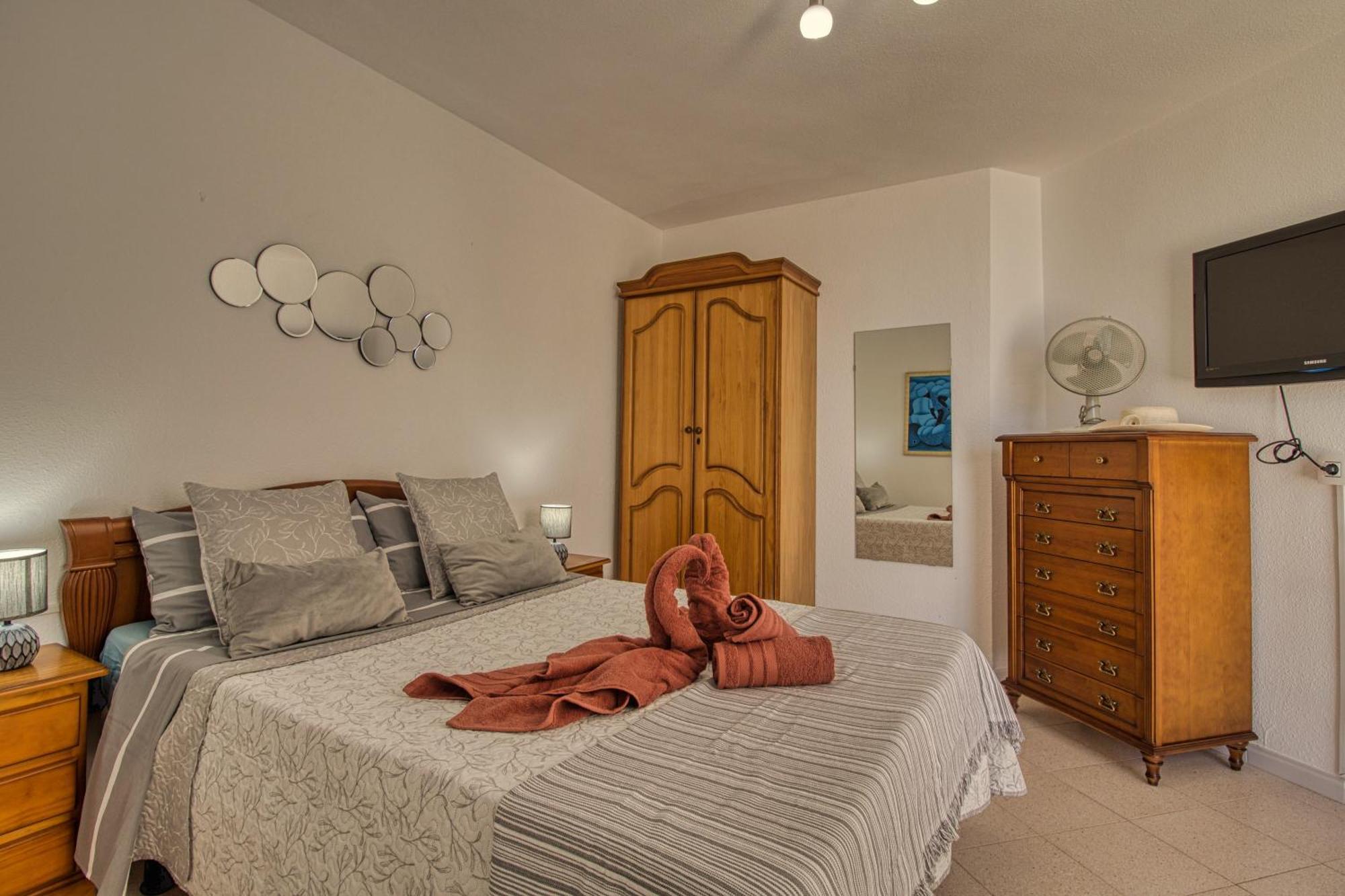 Penthouse Sea View Jacuzzy Terrace & Pool Apartment Playa Feñabe Bagian luar foto