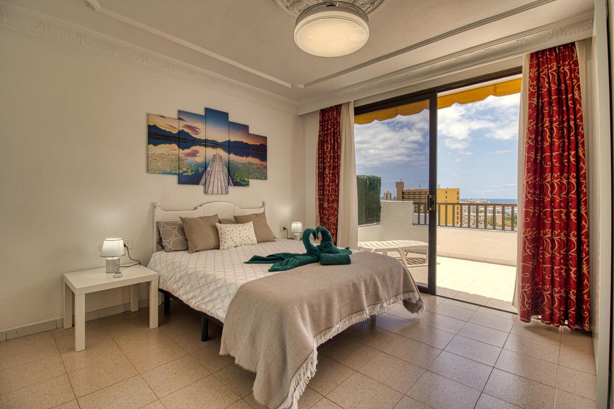 Penthouse Sea View Jacuzzy Terrace & Pool Apartment Playa Feñabe Bagian luar foto