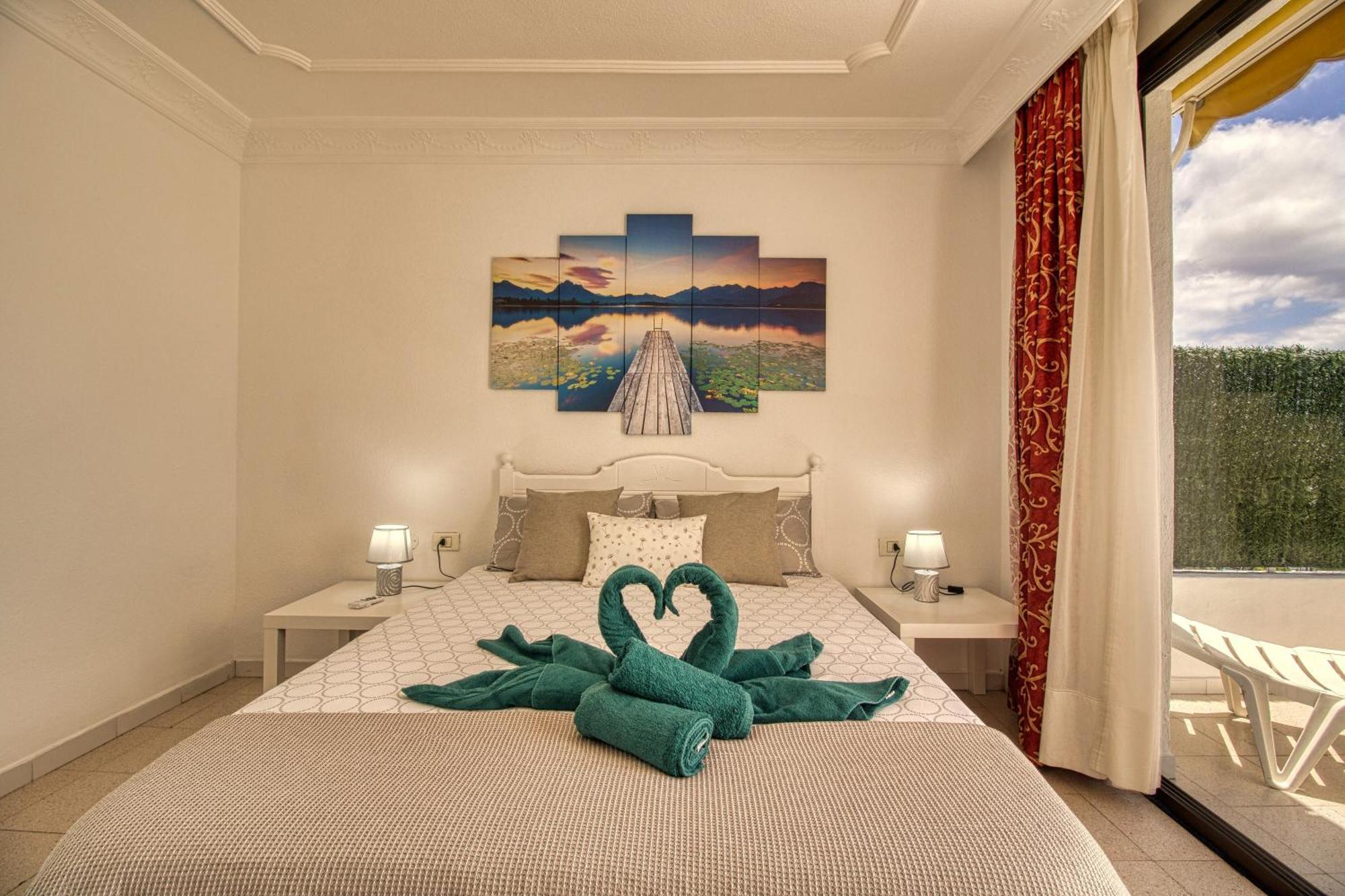 Penthouse Sea View Jacuzzy Terrace & Pool Apartment Playa Feñabe Bagian luar foto