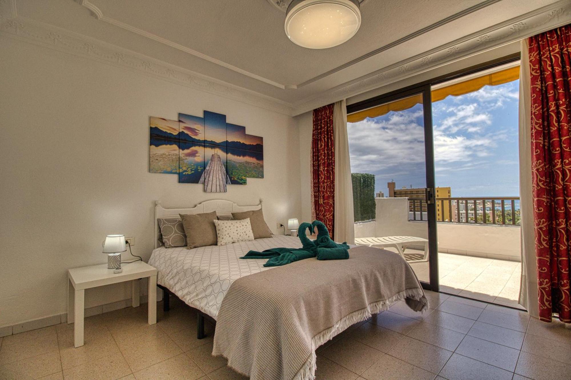 Penthouse Sea View Jacuzzy Terrace & Pool Apartment Playa Feñabe Bagian luar foto