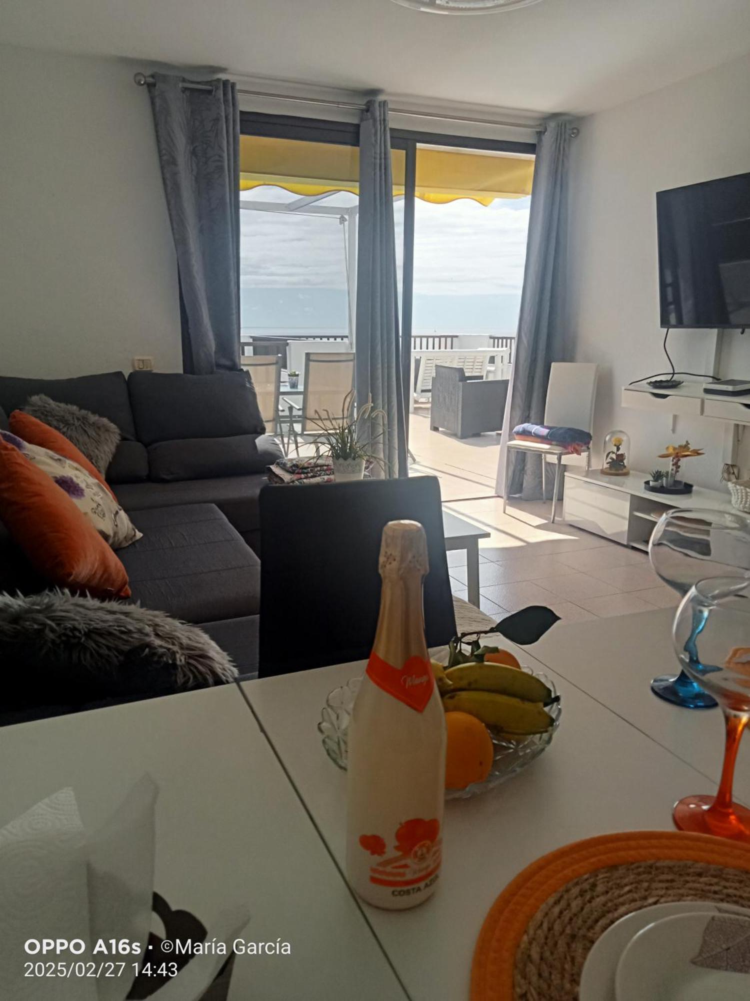 Penthouse Sea View Jacuzzy Terrace & Pool Apartment Playa Feñabe Bagian luar foto