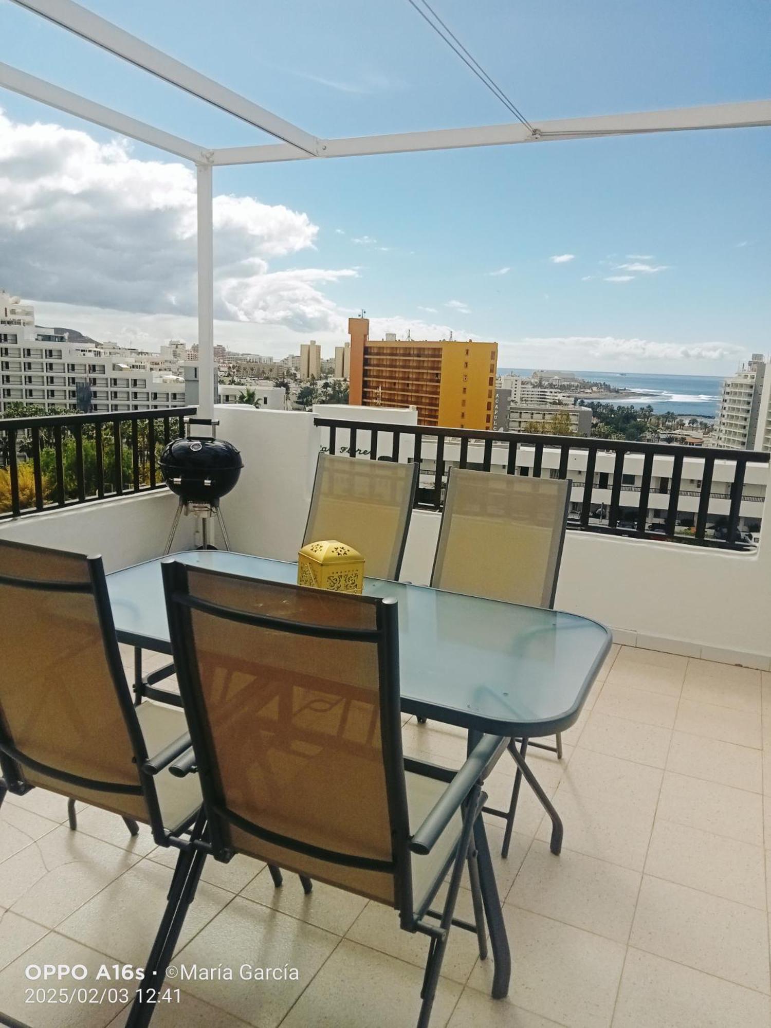 Penthouse Sea View Jacuzzy Terrace & Pool Apartment Playa Feñabe Bagian luar foto